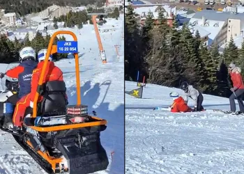 Uludağ’da faciadan dönüldü