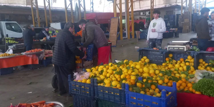 Pazardan topladığı malzemeleri ihtiyaç sahiplerine dağıtıyor