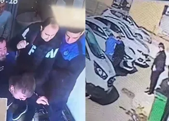 Arkadaşını heimlich manevrasıyla kurtardı