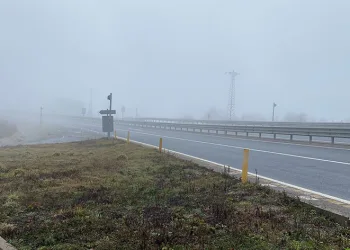 Zonguldak-Ereğli karayolunda sis etkili oldu