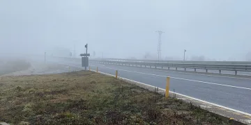 Zonguldak-Ereğli karayolunda sis etkili oldu