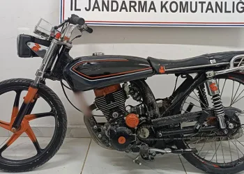 Çalıntı motosikletle kaçarken yakalandı