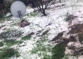 Datça’ya dolu sürprizi