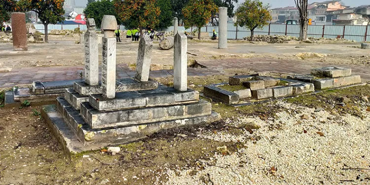Antakya Ulu Cami’de enkaz kaldırıldı