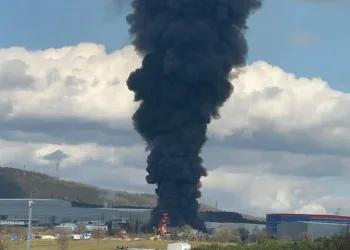 Kocaeli’de fabrika yangını