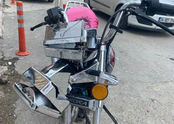 Kediye çarpmamak için kaza yaptı