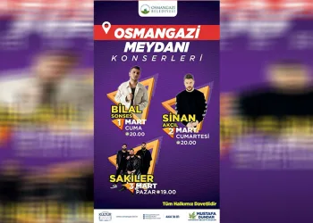 Osmangazi Meydanı’nda coşku sürüyor