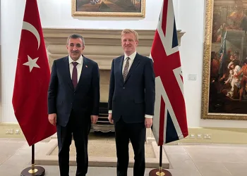 Cevdet Yılmaz, Dowden’le görüştü