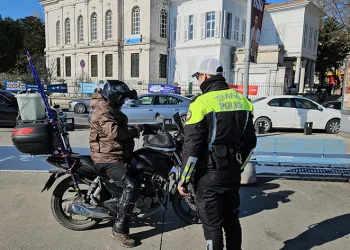 Sarıyer’de motosikletlilere yönelik denetim