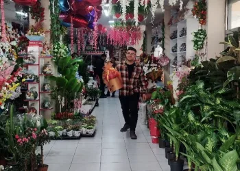 Çiçekçilerde 14 Şubat yoğunluğu