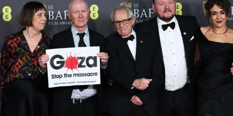 BAFTA ödül töreninde Gazze ‘de yaşananlara sessiz kalamadı