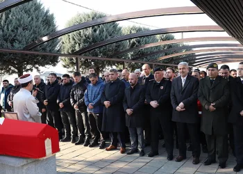 Kıbrıs Gazisi son yolculuğuna uğurlandı