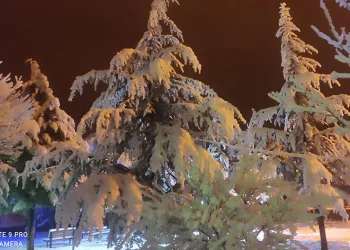 Hisarcık’ta kar yok, Karbasan köyünde 15 santimetre