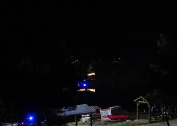 Park halindeki otomobil gölete uçtu