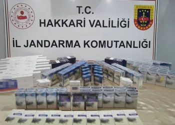 Hakkari’de kaçakçılık operasyonu