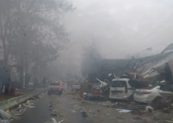 Kahramanmaraş’ta 6 Şubat depremi araç kamerasında