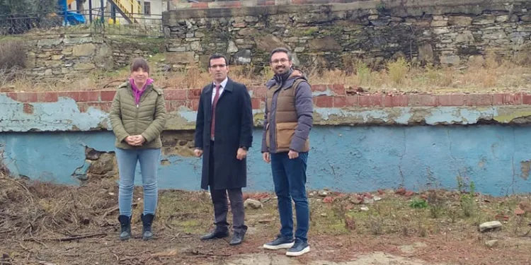 Sarıgöl’de bir okulun daha yıkımı gerçekleştirildi