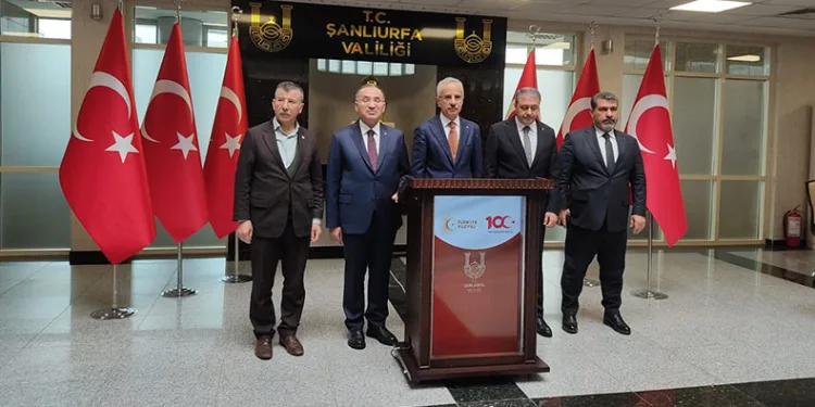 Ulaştırma Bakanı Uraloğlu, Şanlıurfa’da