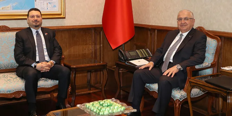 Bakan Güler Abualnasr’ı kabul etti