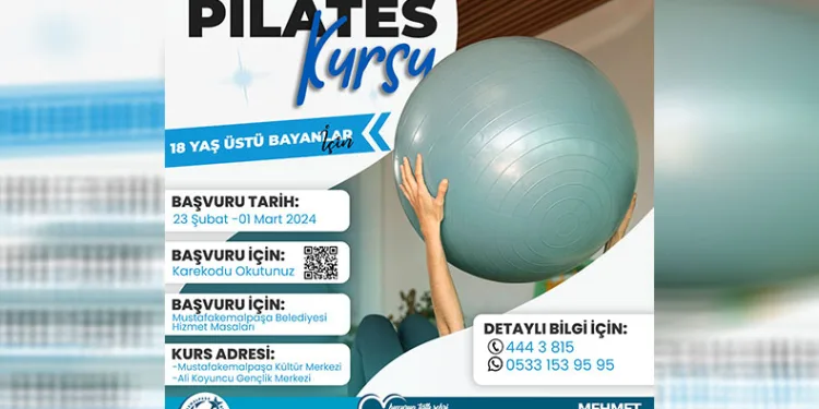 Mustafakemalpaşa’da pilates kursu kayıtları başladı