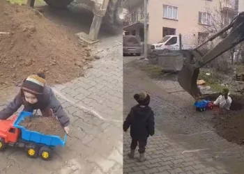Yürekleri ısıtan görüntü Bilecik’ten geldi