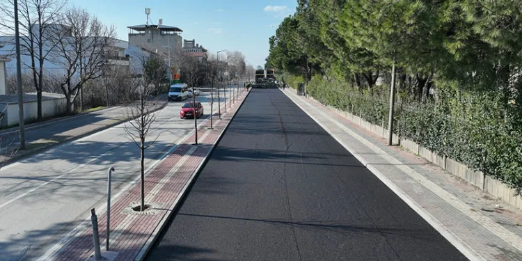 Panayır Yolu Caddesi yenileniyor