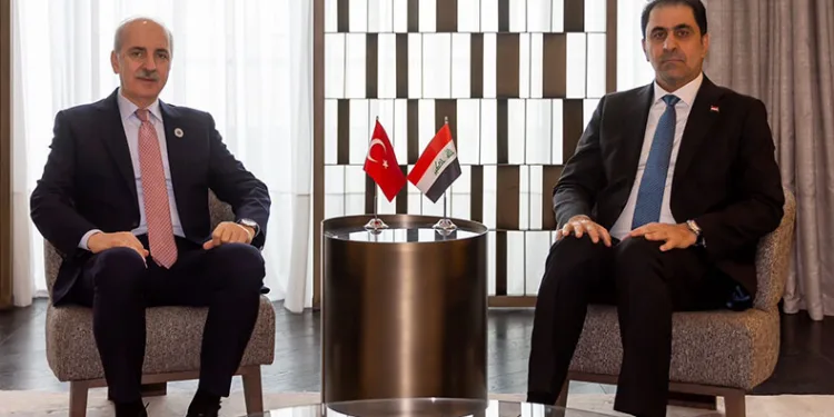 TBMM Başkanı Kurtulmuş, Mendelavi ile görüştü
