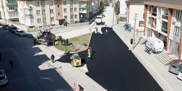 Mescid-i Aksa Caddesi asfaltlanıyor