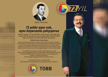 Türkiye Odalar ve Borsalar Birliği 72 yaşında