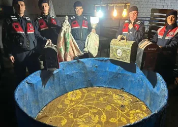 Efeler’de horoz dövüştüren 9 kişi yakalandı