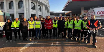 Deprem bölgesine 131 yardım tırı gönderdi