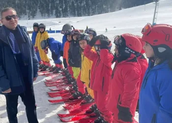 Geleceğin kayakçılar Kars’ta yetişiyor