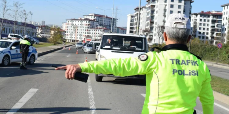 Ordu’da bir haftada yaklaşık 12 bin araç denetlendi