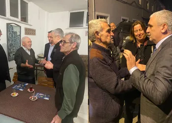 Arıcan kırsalda seçim çalışmalarına devam ediyor
