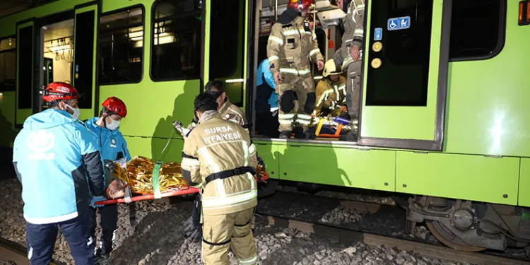 Bursa metrosunda uluslararası tatbikat nefes kesti