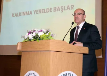 Bakan Şimşek Manisa iş dünyası ile buluştu