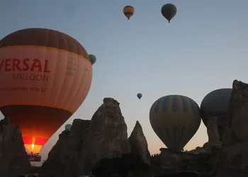 Kapadokya’da görsel şölen