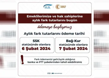 Emekli aylık farkları ödenmeye başlandı