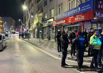 Bolu’da gece saatlerinde ortalık karıştı