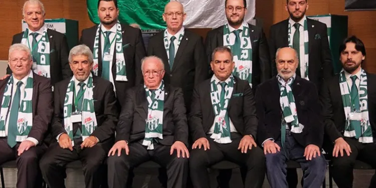 Bursaspor yönetiminde görev dağılımı gerçekleşti