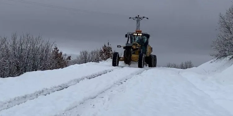 Tunceli’de 96 köy yolu ulaşıma açıldı