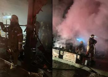 Kuaför alev alev yandı
