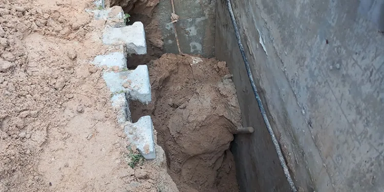 Çalışma esnasında toprak kaydı