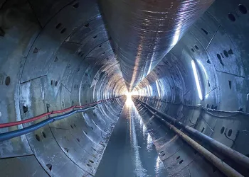 Yoncalı Barajı tünelinde ışığa 1 kilometre kaldı