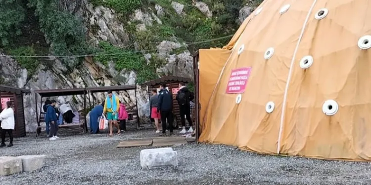 Köyceğiz Kaplıcaları yaz kış hizmet veriyor