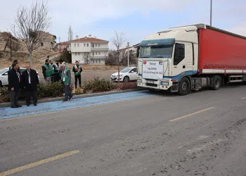 Nevşehir’den Gazze’ye un desteği
