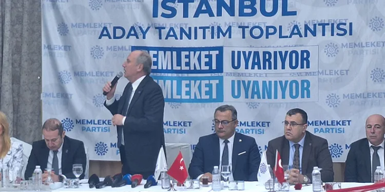 Memleket Partisi İBB başkan adayı