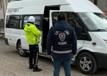 Elazığ’da okul önü denetimleri sürüyor