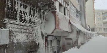 Ardahan’da son 55 yılın en yoğun kar yağışı