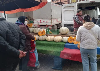 Havaların ısınması pazarcı esnafın yüzünü güldürdü